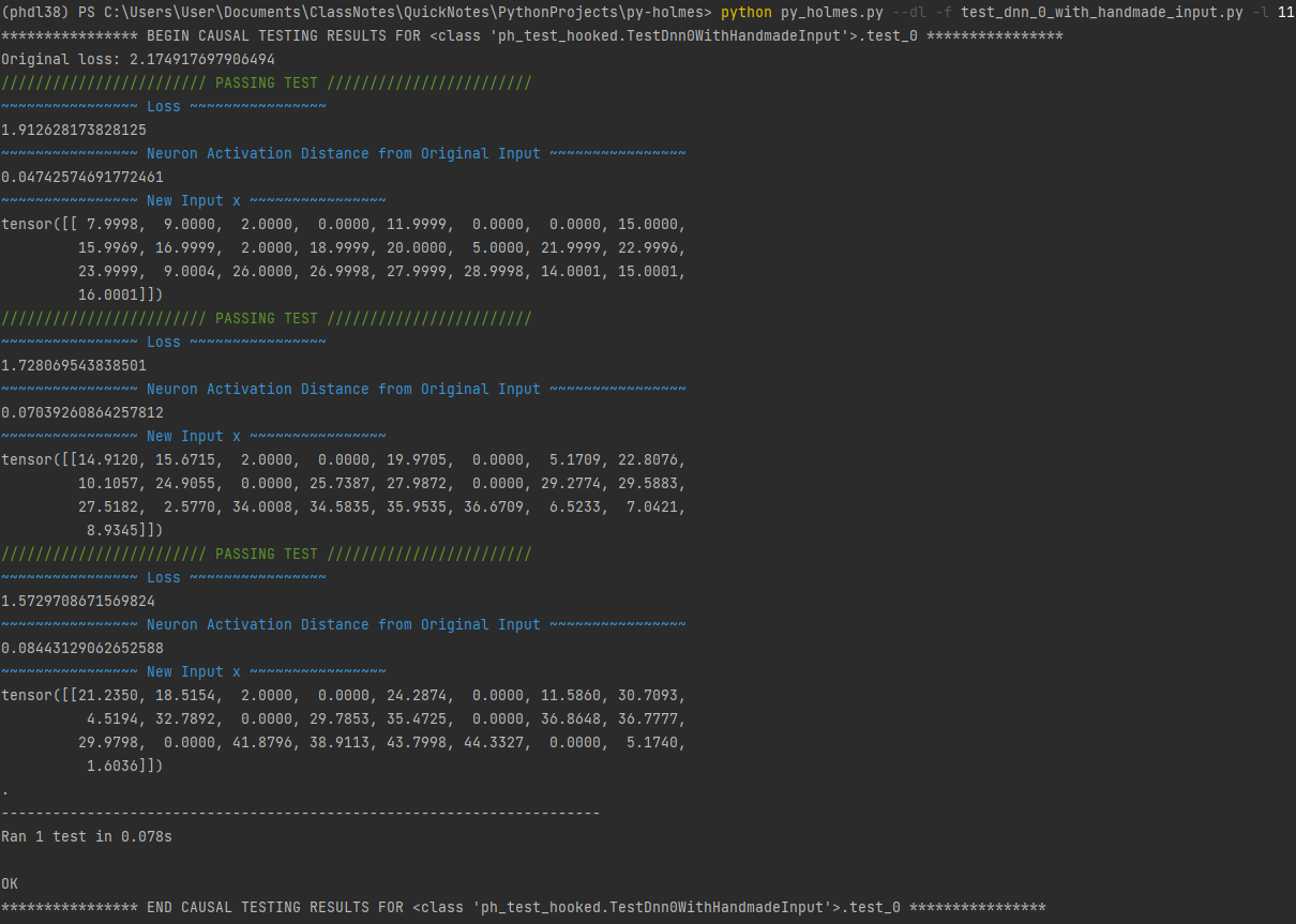 py-holmes-dl readout